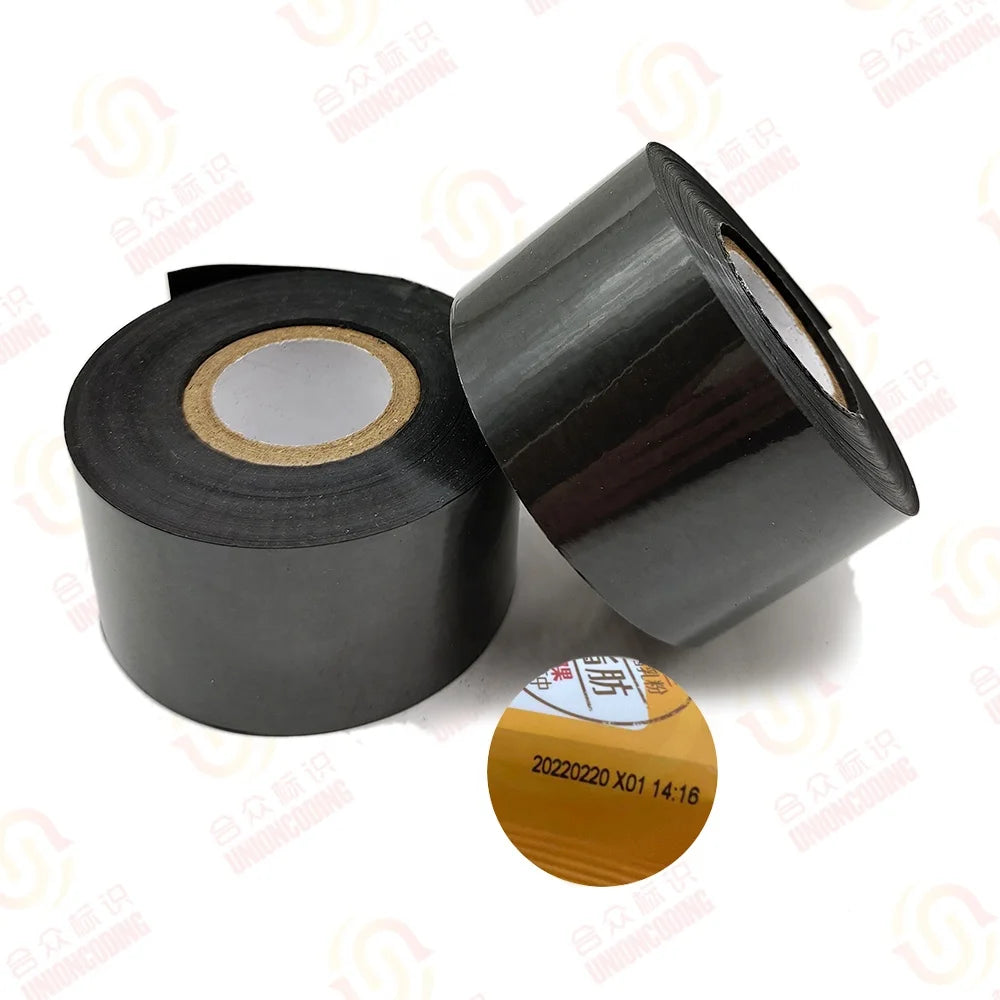 UNIONCODING Hot Coding Foil 35mm 100m 122m SCF900 LC1hot Stamping Foil for Hp241 Coding Machine