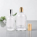 Customizable Color Cap Refillable Glass Perfume Bottle Screen Printing 30ml/50ml for Perfume Face Cream (OEM Service Available)