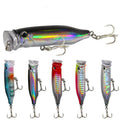 WEIHE 7cm 9.4g Floating Freshwater Wobbler Top Water Pencil Fishing Popper Lure