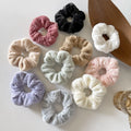 Wholesale Winter Soft Fur Plush Elastic Hair Bands Fluffy Hair Scrunchies for Women Fashion Hair Ties for Girls Hair Decoration