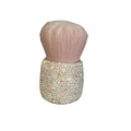 Wholesale Makeup Brush Single Rhinestone Powder/blush Makeup Brushes with Bag Makeup Brushes Profesional