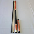 New Cueangel dyed pink maple wood 58inch 12.5mm radial Pool Cue set 1B2S carbon shaft Billiards stick sets with cue extensions