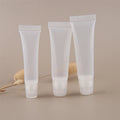 IBELONG 5ml 8ml 10ml 15ml Clear Empty PE Plastic Lip Gloss Soft Squeeze Tube Packaging