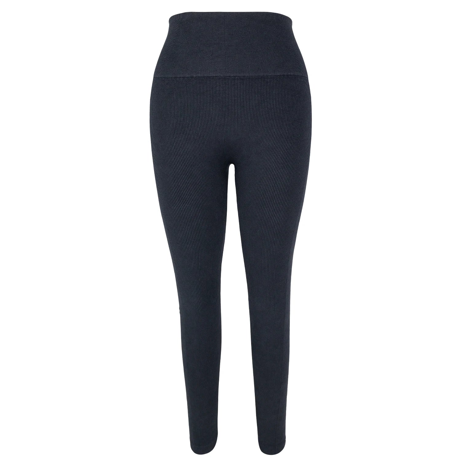 FLW Solid Full-Length Compression Workout Leggings for Women with Custom Logo-Spandex/Nylon Material
