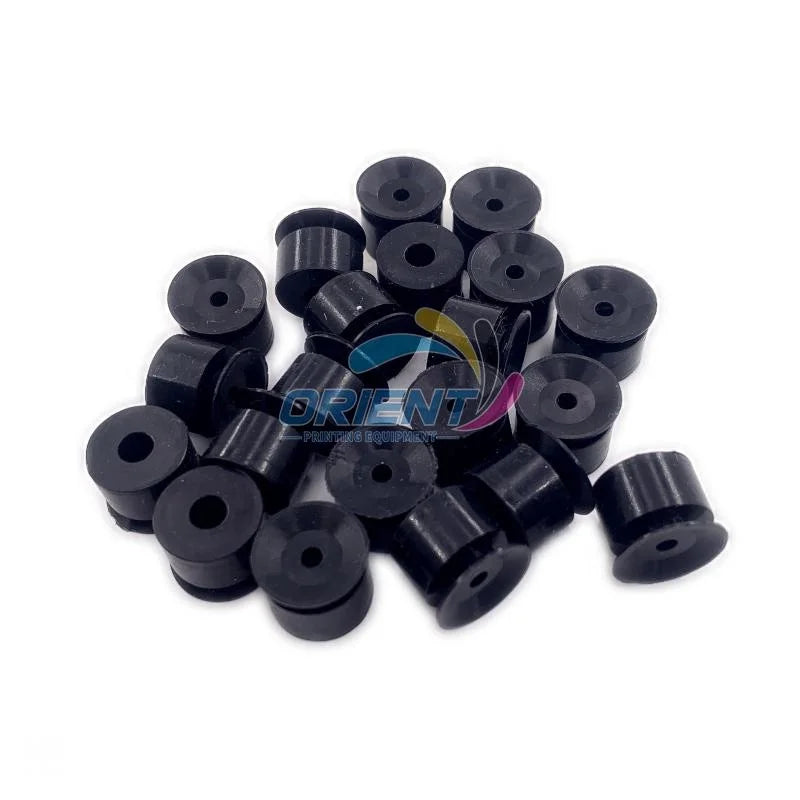 Good Quality 100pcs Sucker OD 16mm ID 5mm High 12mm 16x5x12 mm Rubber Sucker for Muller Martini Spare Parts