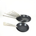 Induction Plasma Titanium Nonstick Wok Set Frying Pan Deep Frying Pan Saute Skillet PFOA & PFAS-Free Oven Safe