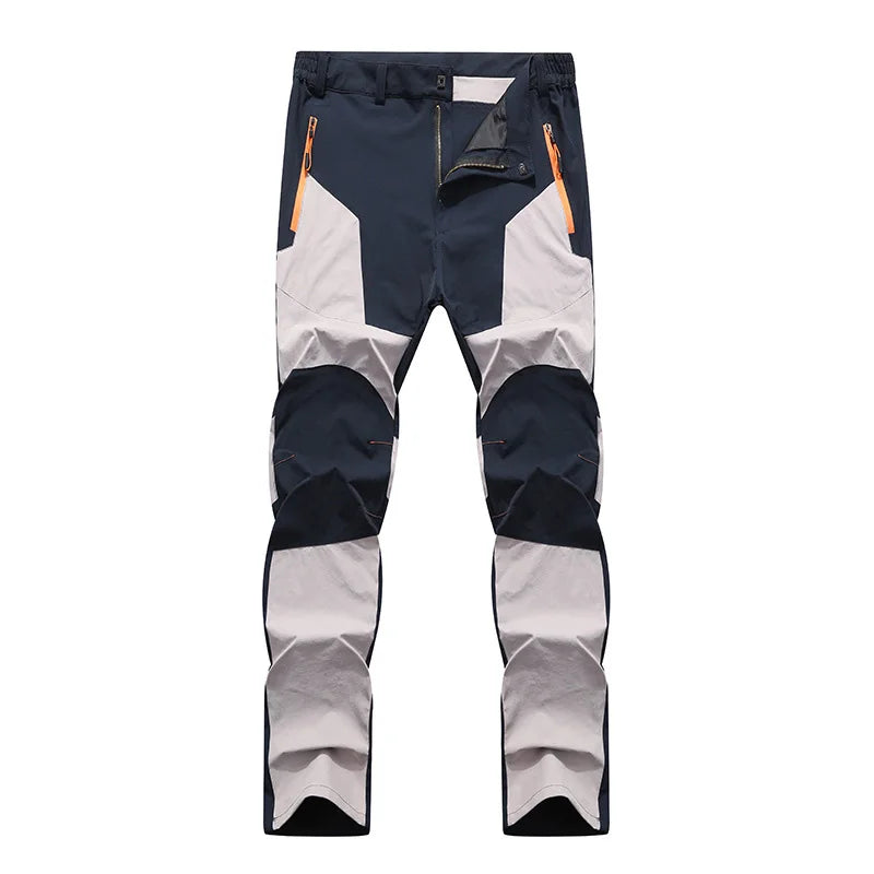 Men's Lightweight Stretch Tactical Pants Breathable Summer Outdoor Workwear with Zipper Fly Plus Size Wholesale Training Apparel