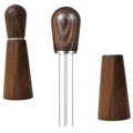 New Design Top Selling  Wood Handle Coffee Needle Distributor Needle Tamper Coffee Accessories