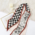 Fashion Cheap Lot Stock 14*150 Satin Digital Print Yiwu Market Scarfs Luxury Brand Selling Scarves Online Scarf for Women Luxury