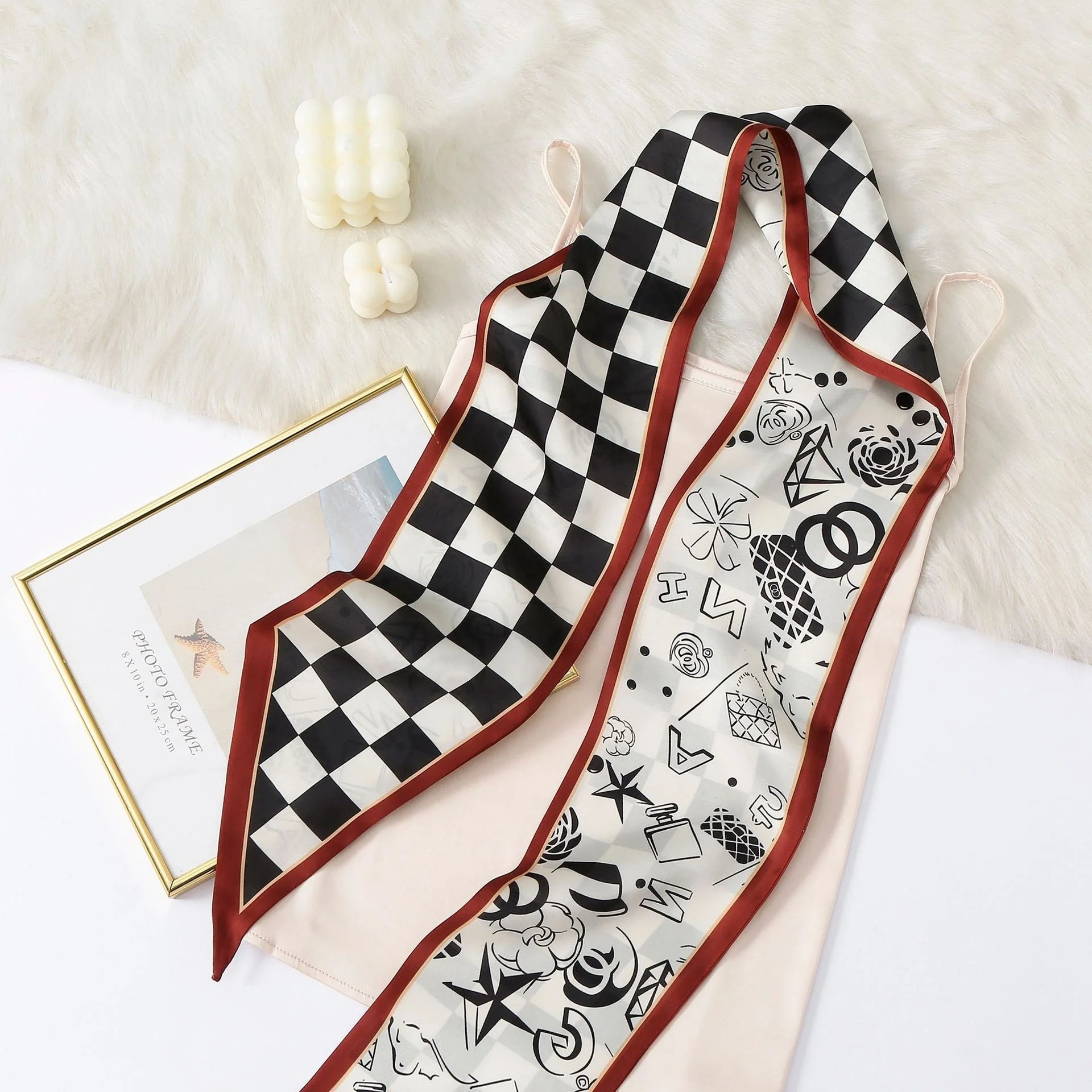 Fashion Cheap Lot Stock 14*150 Satin Digital Print Yiwu Market Scarfs Luxury Brand Selling Scarves Online Scarf for Women Luxury