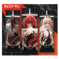 70*25cm Cartoon Hanging Pictures Room Decoration Denji Pochita Makima Power Chainsaws Character Anime Wall Scroll