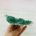 Green Fluorite Rough Stone Natural Crystal Raw Stone Green Fluorite Specimen  for Decoration