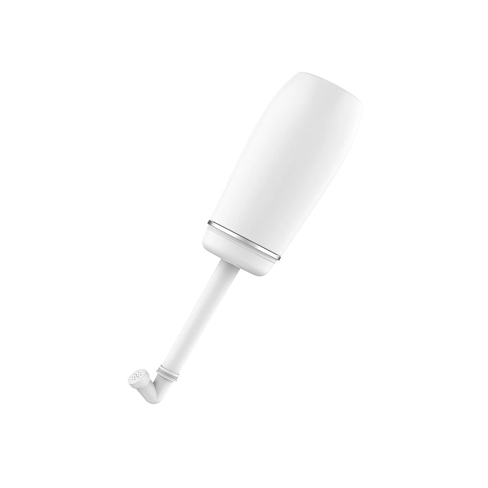 Foldable Douche Portable Bidet 400ML 13.5oz Portable Travel Shattaf Bidet Handheld ABS Bidet Spray for Bathroom Cleaning