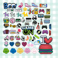 Hot Sale Gamepad Clog Decorations Wholesale Popular Leisure Musical Instrument Kawaii Smiley Face Shoe Charms