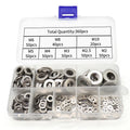 OEM SS304 Brass Copper Din125 Flat Washer Kit Stainless Steel Flat Washer Set for Industrial Use