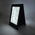 Zhongda Modern Design Rechargeable Menu Folder for Restaurant Illuminated Restaurant Menu Display Led A4 Led Menu for Restaurant