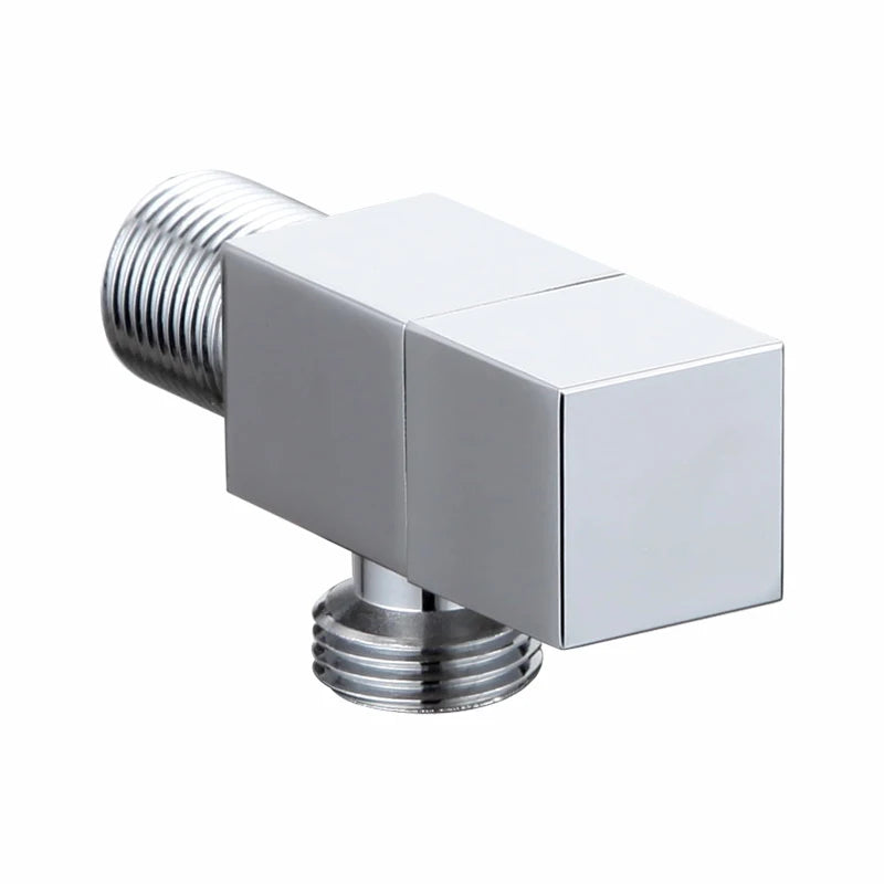 Wholesale Square Water Faucet Control Angle Valve Brass Washing Machine Toilet Bidet Shut  Faucet Accessories