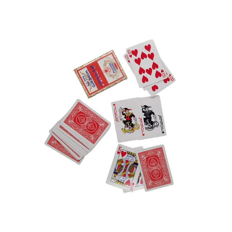Factory Customized Double-Sided Four-Color Printed Poker Playing Cards with 320g Grey Core Paper and Your Own Logo Design
