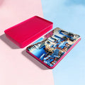 146*78*22mm Silver Rectangular Tinplate Case with Embossing for Pen Pencil Stationery Storage