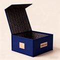 Lipack Cheap Kraft Paper Folding Packaging Box Paper Foldable Magnetic Gift Box