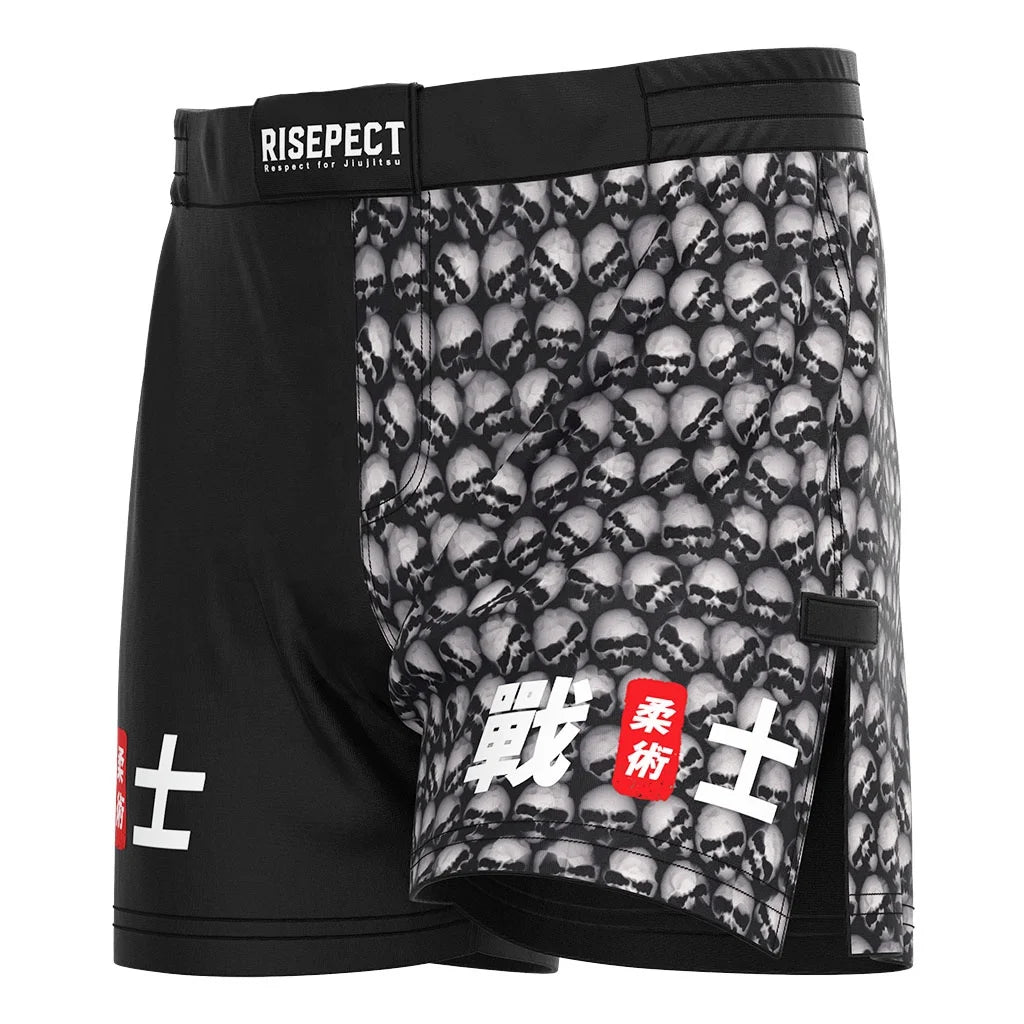 RISE Men's MMA & Boxing Shorts BJJ No Gi Competition and Training Wear