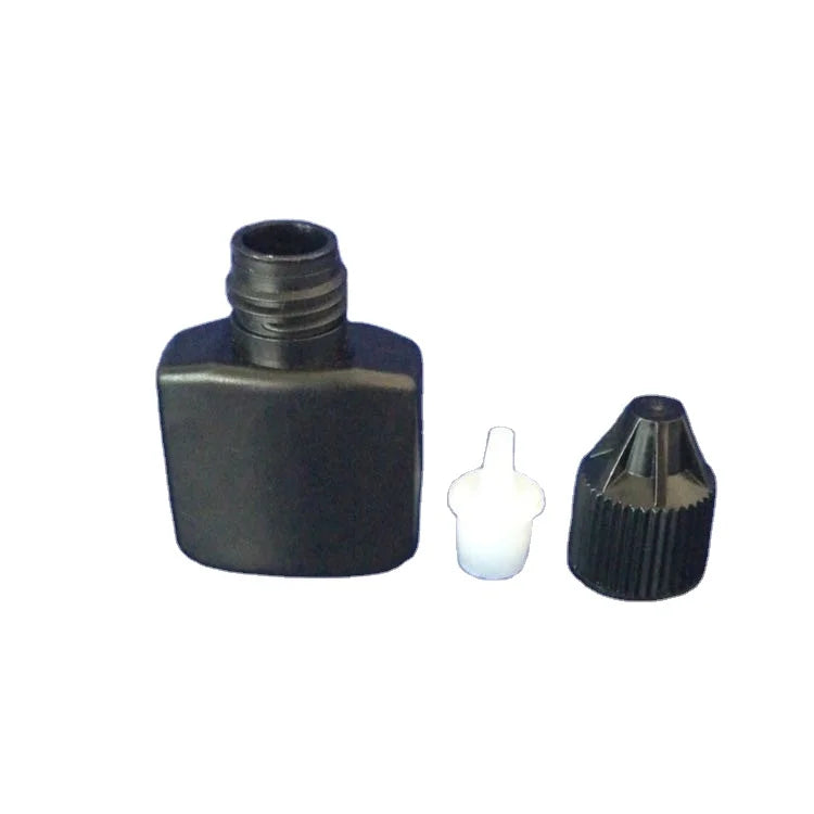 10ml 15ml Nail Glue Bottle square Shape for Eyelash Adhesive
