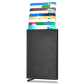 Large Capacity RFID Shielding Card Bag Fashionable 10-Card Metal Organ Holder for Men Women Business & ID Card Holder