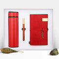 Best Price Wholesale Business Card Holder and Pen Keychain Gift Set for Employees With Company logo
