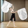1 Pair Praise Dance Worship Flags for Kids Children Festival Outdoor Performance Church Banners with Rod