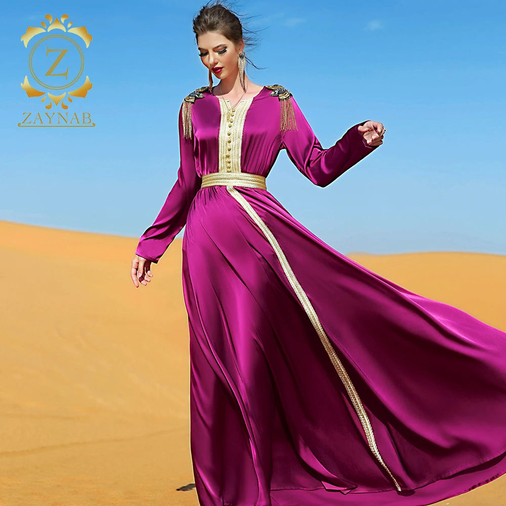 Zaynab Wholesale Muslim Clothing Turkey Abaya Kaftan Arab Dubai Fashion Muslim Fashion Dresses Women Abaya