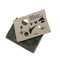 Custom Genuine Leather Patches with Embossed Logo Sew on or Heat Press Real Leather Labels for Clothing & Denim