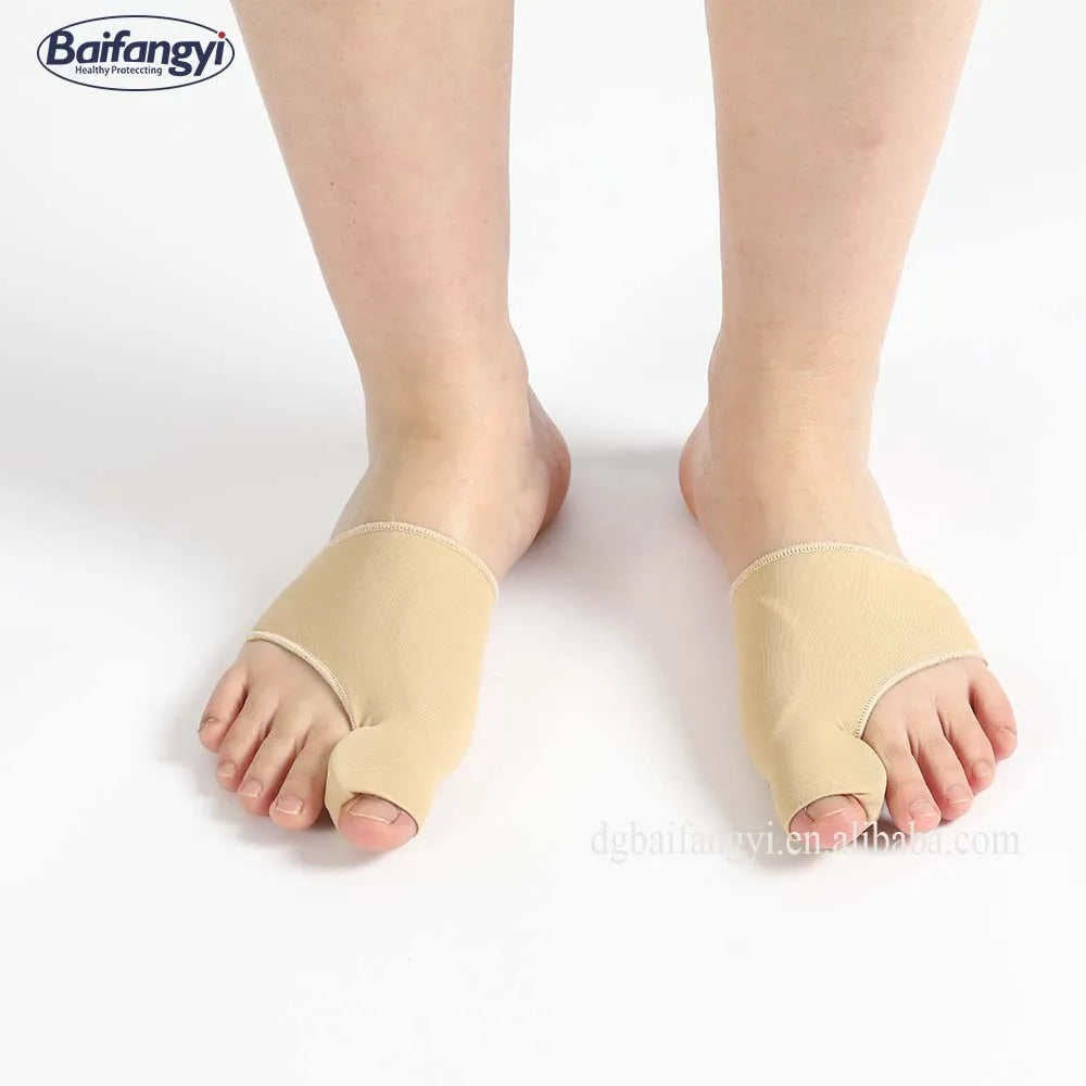 Big Toe Straightener Silicone Pain Relief Bunion Protector & Hallux Valgus Toe Corrector Pair