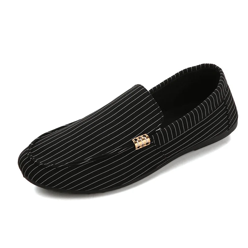 Wholesale Breathable Fashion Moccasin Mens Canvas Cheap Casual Shoes