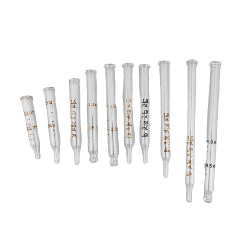 Customization More Specifications of Cosmetic Tube Glass Dropper Pipette clear Glass Pipette for Cosmetic