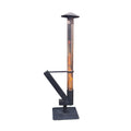 Modern Eco-Friendly Outdoor Gravity Feeding Biofuel Balcony Patio Heaters Glass Pellet Stove