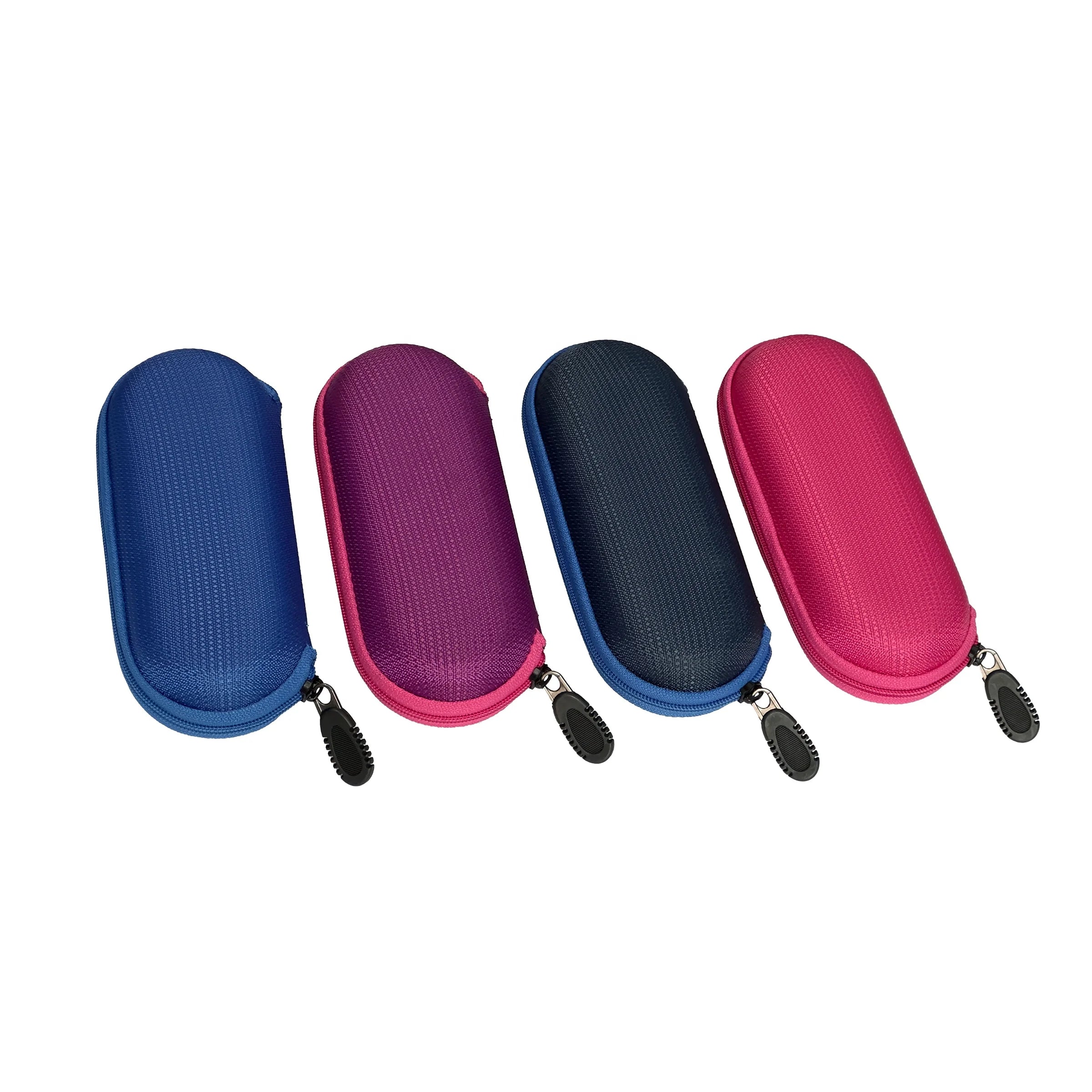 Rectangle Semi-Hard Spectacle Case 4002 EVA Sunglasses Case with Jacquard Fabric for Kids