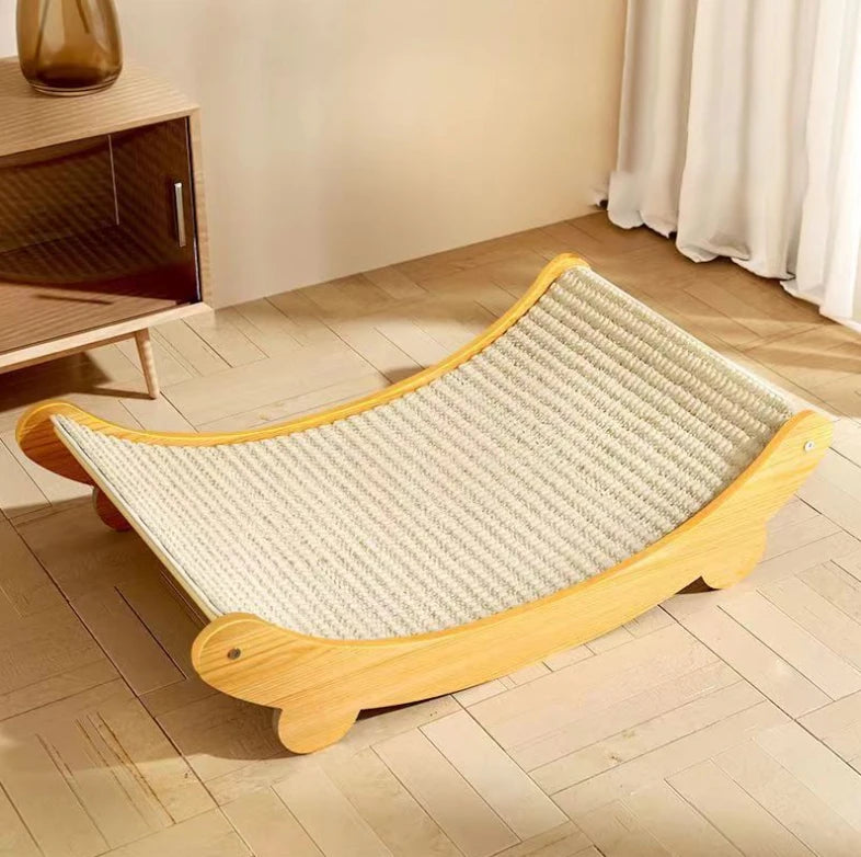 Large Modern Sisal Cat Scratching Board Wear-Resistant Non-Shedding Integrated Cat Claw Pad Anti-Scratch Sofa Hemp Cat Tree