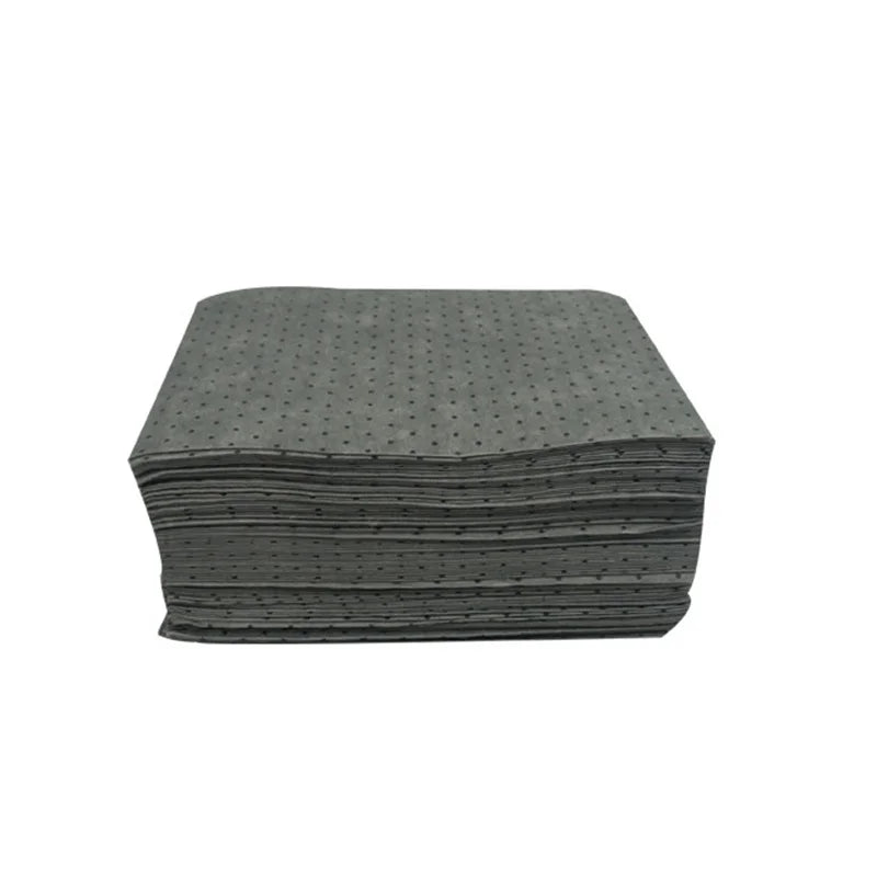 Oilspillpro GUA-P0400 15*19 Eco-friendly Heavy Weight Universal Absorber Pads Melt-blown for Liquid Leaking