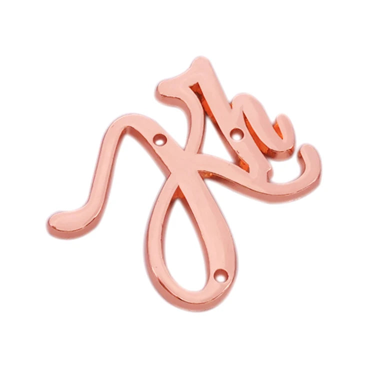 2025 Fashion Design Custom logo Tag Metal Label Plate for Clothing