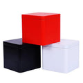 Square Metal Tin Box for Tea Coffee Chocolate Mints Cookies Baking & Cake Customizable Round Metal Boxes for Food Packaging