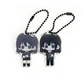 Custom Acrylic Keychain Holographic Animation Printing Epoxy Resin Keychain Keychain Charm