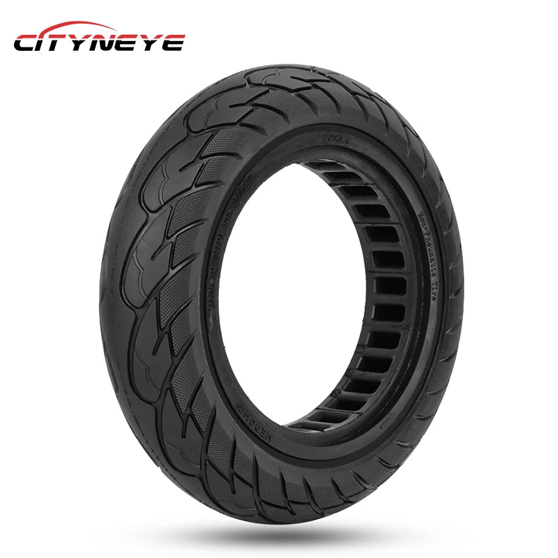 10x2.125 Inch NEDONG Non-Pneumatic Tire Rubber Honeycomb Scooter Solid Tire for Ninebot Electric Scooter Spare Parts Accessories