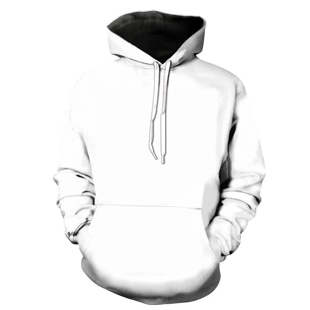 EVERTOP OEM/ODM Custom Anime Hoodie Solid Sublimation Printed 100% Polyester Breathable Spring Men's Streetwear