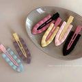 Custom Color Creaseless Hair Clip Stainless Steel Sweet Style from China
