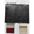 Suede Backing Soft Leather Fabric Leather Fabric Vegan Pu Leather for Jacket