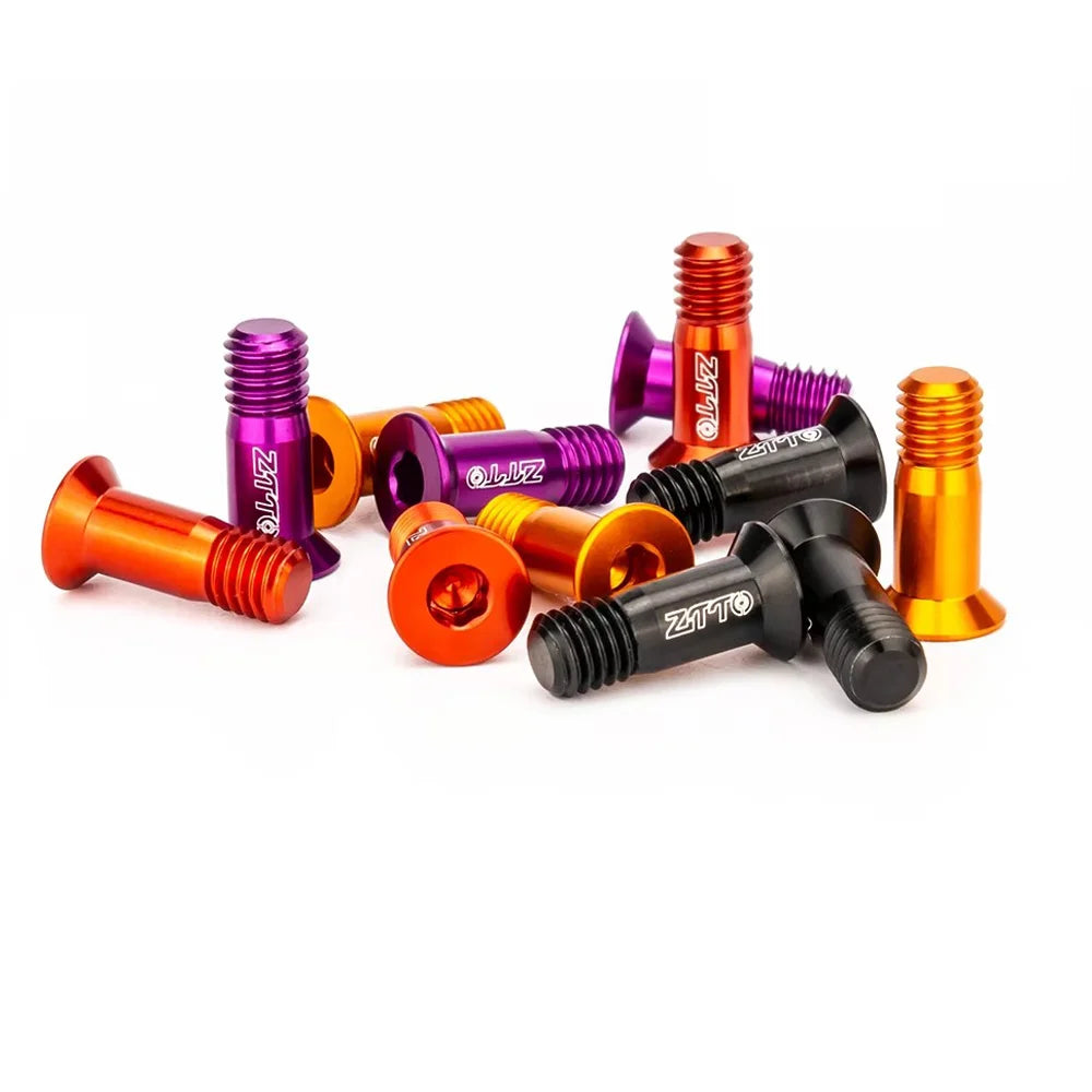ZTTO Aluminum Alloy Bike Guide Pulley Roller Idler Rear Derailleur Jockey Wheel Bolts with Pulley Screws for Mountain Road Bike