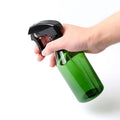 Custom Label 300ml Green and Black Pump Spray Bottle Empty Cosmetic Bottle for Hair and Lotion Wholesale Spray Bottle