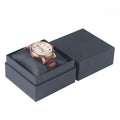 OEM Wholesale Luxury Square Paper Cardboard Watch Packaging Box for Men and Women with Pillow & Matt Lamination & Embossing