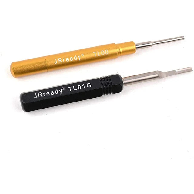 JRready TL01G+TL00 Removal Tool Kit for HARTING Wain TE 10A 16A Round Contacts Han E Han EE Series HQ(10A) HAC(16A) HEC(16A)