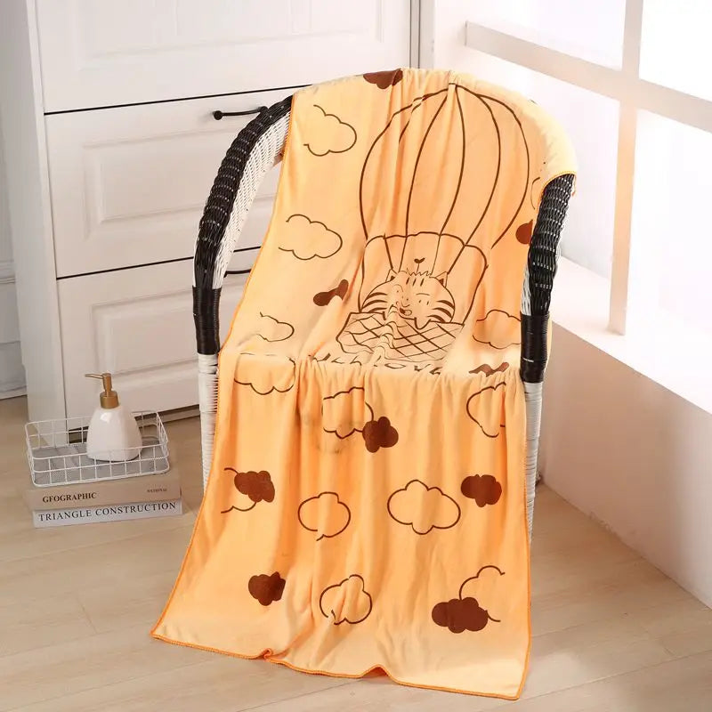 China Factory Outlet Microfiber Bath Towel Sport Gym Yoga Strong Sweat Absorbent Towels Bathroom Spa Bath Towel With Custom Logo